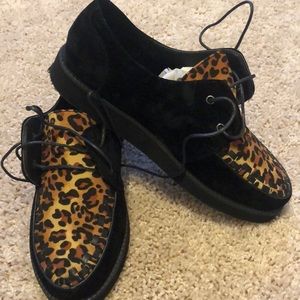 NIB Bamboo Leopard Panamera Creeper Sz 8.5